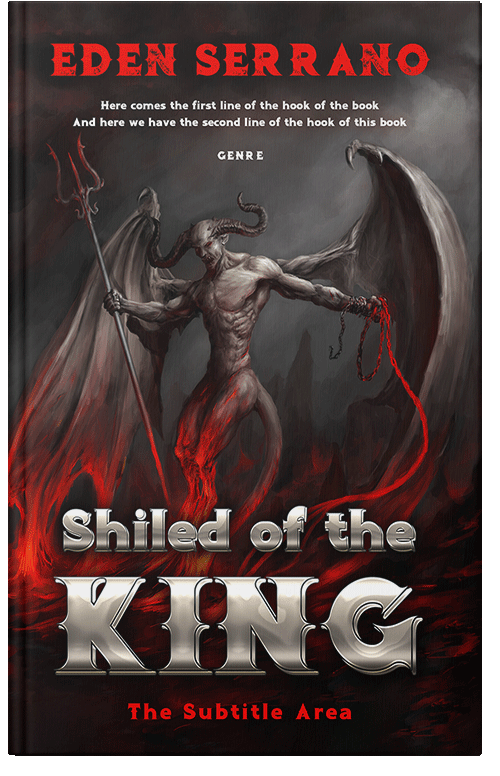 Front view of Premade Fantasy Book Cover - Cocoa Brown