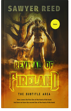 Premade Book Cover Gold Tips