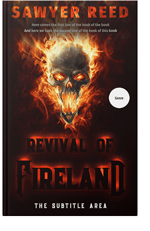 Pre Made Book Cover Raw Sienna