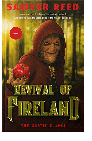 Pre Made Book Cover Golden Grass