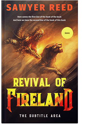 Pre Made Book Cover Tulip Tree