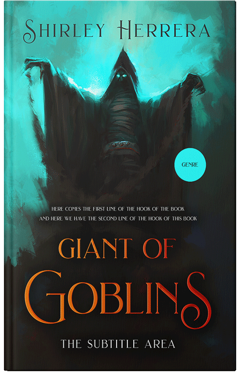 Front view of Premade Fantasy Book Cover - Heavy Metal