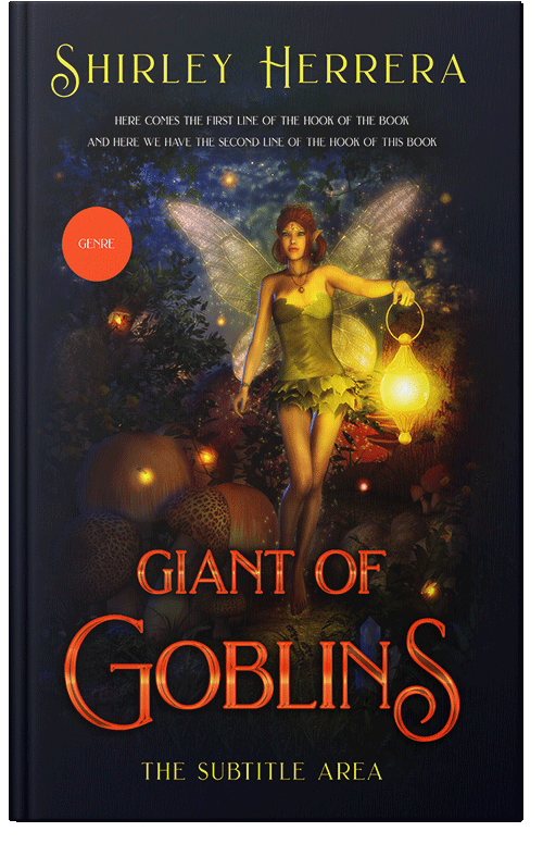 Front view of Premade Fantasy Book Cover - Brandy Punch