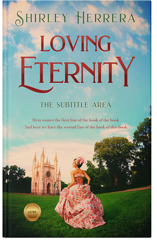 Front view of Premade Fantasy Book Cover - Powder Ash