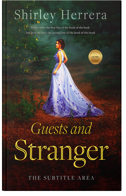 Front view of Premade Fantasy Book Cover - Eternity