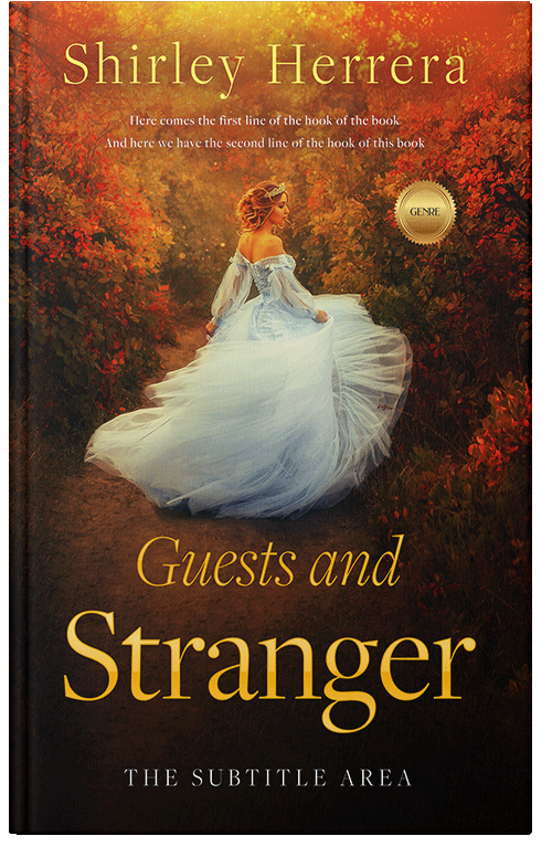 Front view of Premade Fantasy Book Cover - Tussock