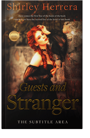 Pre Made Book Cover Raw Sienna