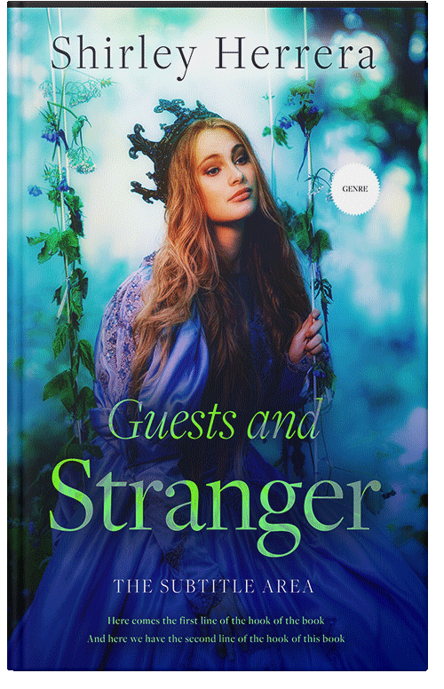 Front view of Premade Fantasy Book Cover - Pumice