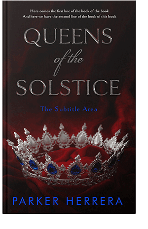 Pre Made Book Cover Graphite