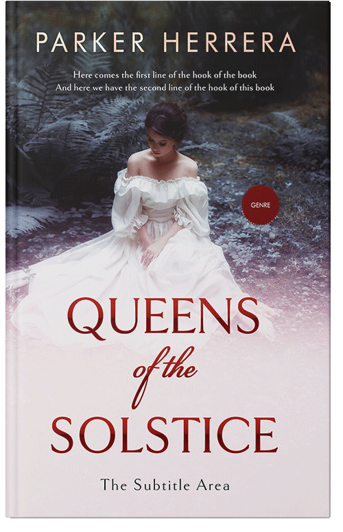 Front view of Premade Romance Book Cover - Lola