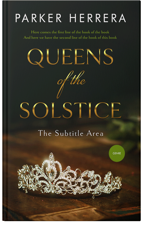 Front view of Premade Fantasy Book Cover - Marshland