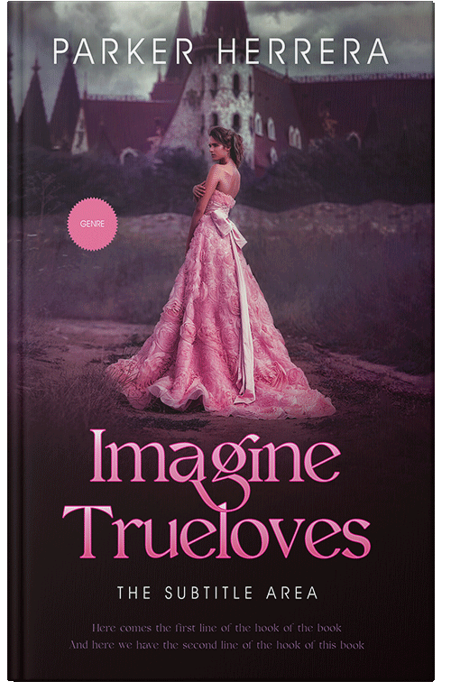 Front view of Premade Fantasy Book Cover - Gondola