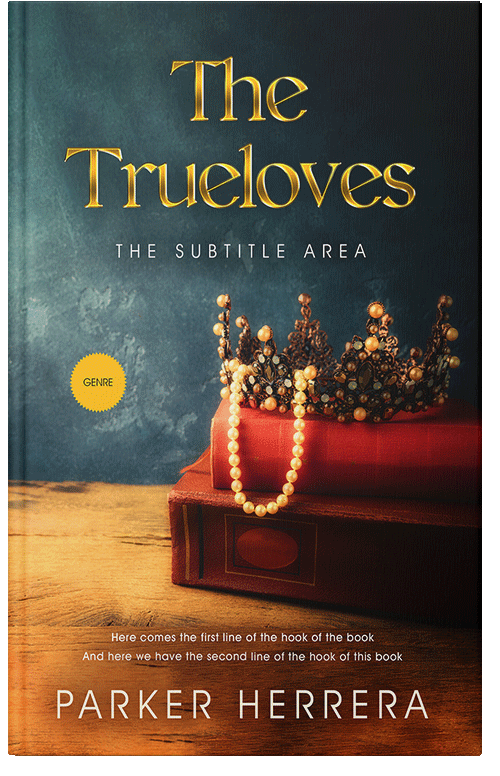 Front view of Premade Fantasy Book Cover - Outer Space