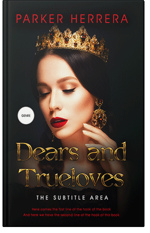 Premade Book Cover Burning Sand