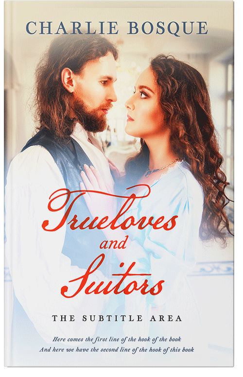 Front view of Premade Royal Romance Book Cover - Pearl Bush