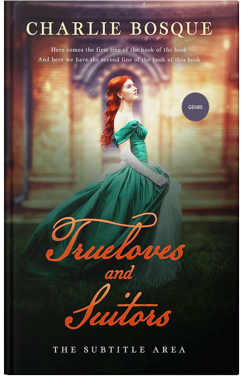 Front view of Premade Historical Book Cover - Tumbleweed