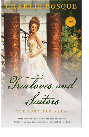 Pre Made Book Cover Pearl Bush