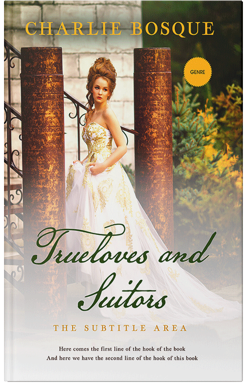 Front view of Premade Historical Book Cover - Pearl Bush