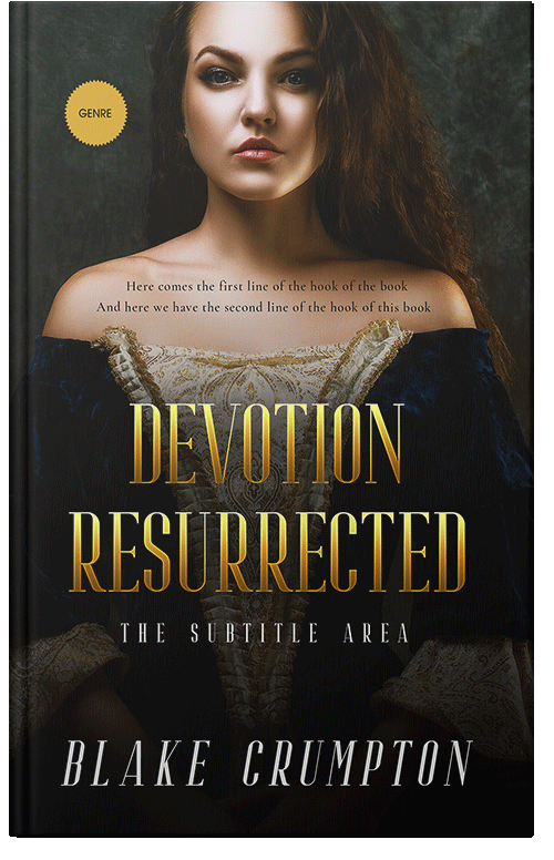 Front view of Premade Historical Book Cover - Sorrell Brown