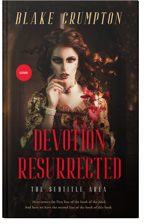 Front view of Premade Royal Romance Book Cover - Roman