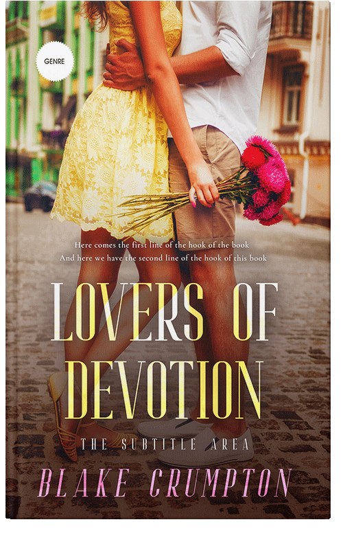 Front view of Premade Romance Book Cover - Ironstone