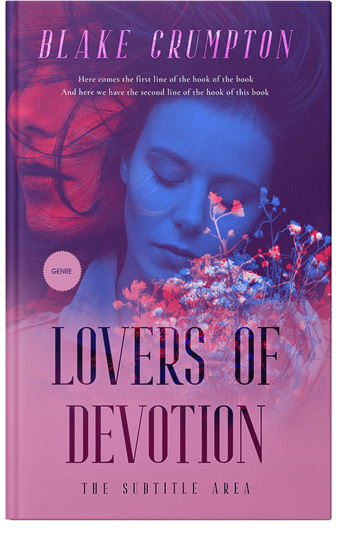 Front view of Premade Romance Book Cover - Can Can