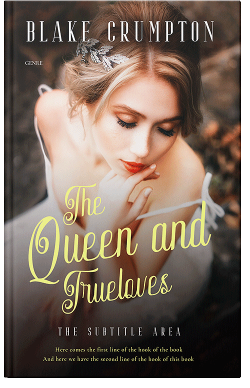 Front view of Premade Fantasy Book Cover - Cashmere