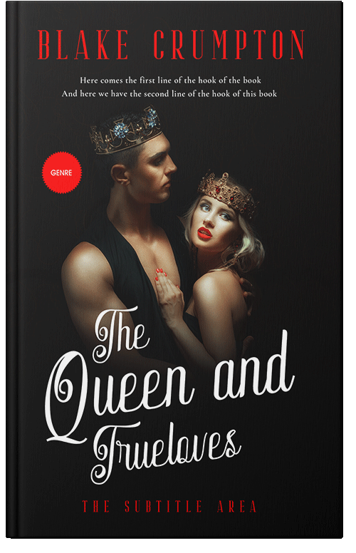 Front view of Premade Erotica Book Cover - Cod Gray