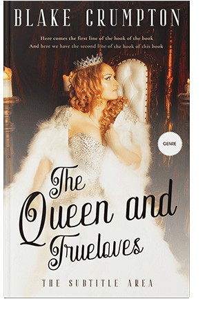 Pre Made Book Cover White Rock