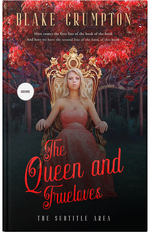 Front view of Premade Fantasy Book Cover - Gondola