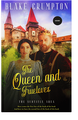 Pre Made Book Cover Calico