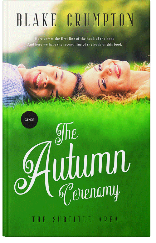 Front view of Premade Romance Book Cover - Zombie