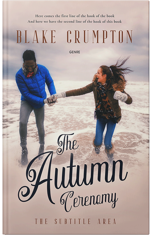 Front view of Premade Romance Book Cover - Wafer