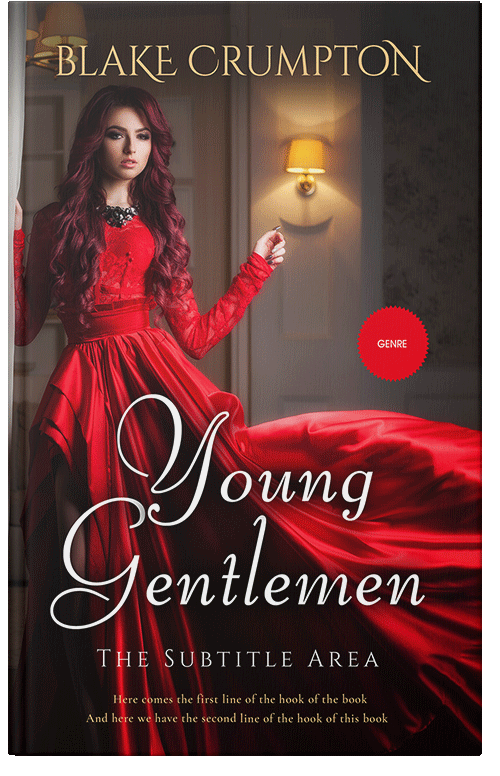 Front view of Premade Fantasy Book Cover - Valencia