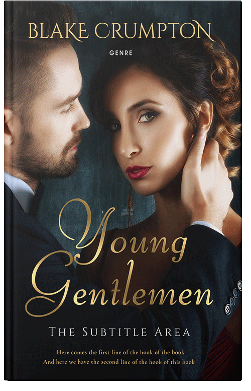 Front view of Premade Romance Book Cover - Sorrell Brown