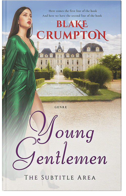 Front view of Premade Romance Book Cover - Cabbage Pont