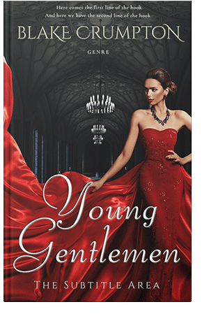 Pre Made Book Cover Cocoa Brown