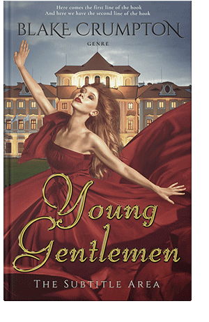 Pre Made Book Cover Congo Brown