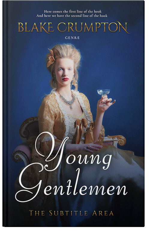 Front view of Premade Romance Book Cover - Big Stone