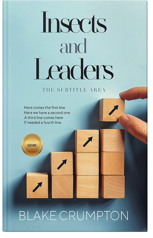 Front view of Premade Business Book Cover - Paris White