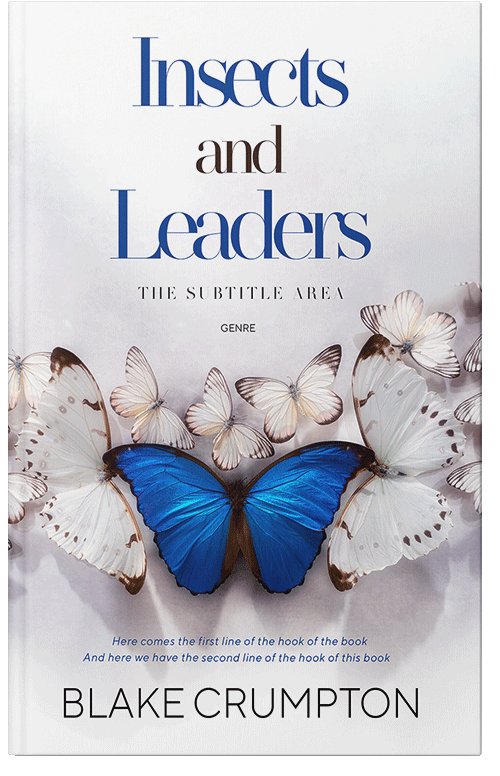 Front view of Premade Self-Improvement & Self-Help Book Cover - Bon Jour