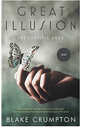 Pre Made Book Cover Stack