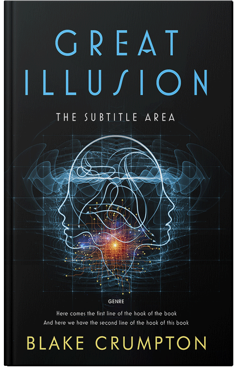 Front view of Premade Self-Improvement & Self-Help Book Cover - Bunker