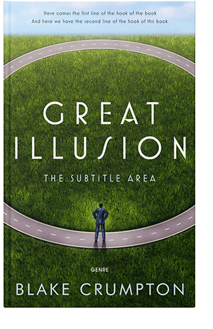 Pre Made Book Cover Turtle Green