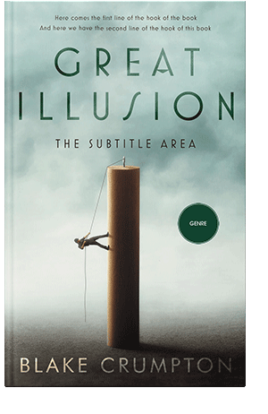 Pre Made Book Cover Conch