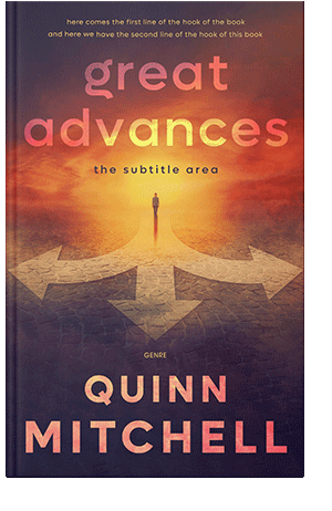 Pre Made Book Cover Thunder