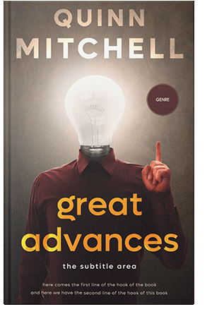 Pre Made Book Cover Woody Brown