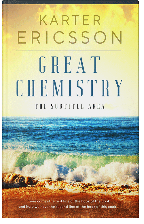 Front view of Premade Nature Book Cover - Astral