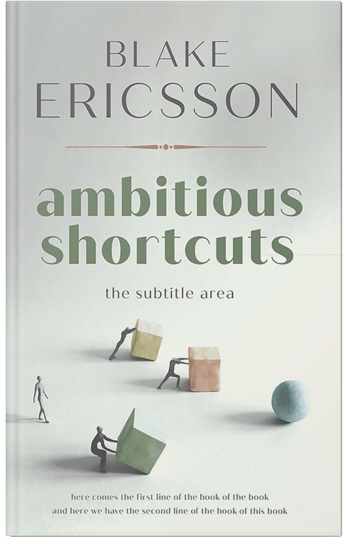 Front view of Premade Self-Improvement & Self-Help Book Cover - Gray Nurse