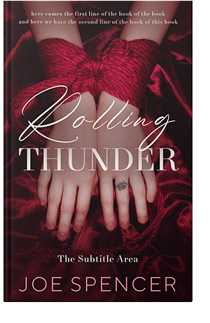 Pre Made Book Cover Old Rose